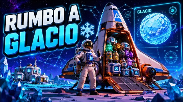 Miniatura de la guía: Viaje a Glacio en Astroneer: qué desbloquear y qué llevar